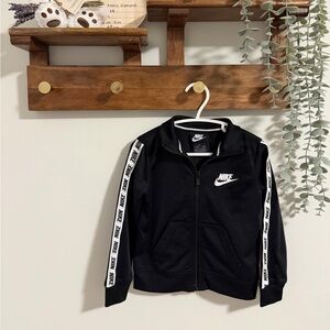 Nike Kids Black and White Logo Hoodie